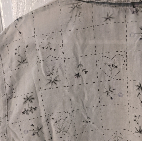 Vintage Willow Bay Unisex Casual Short Sleeve Button Down Tropical Print Size XL - Picture 5 of 7